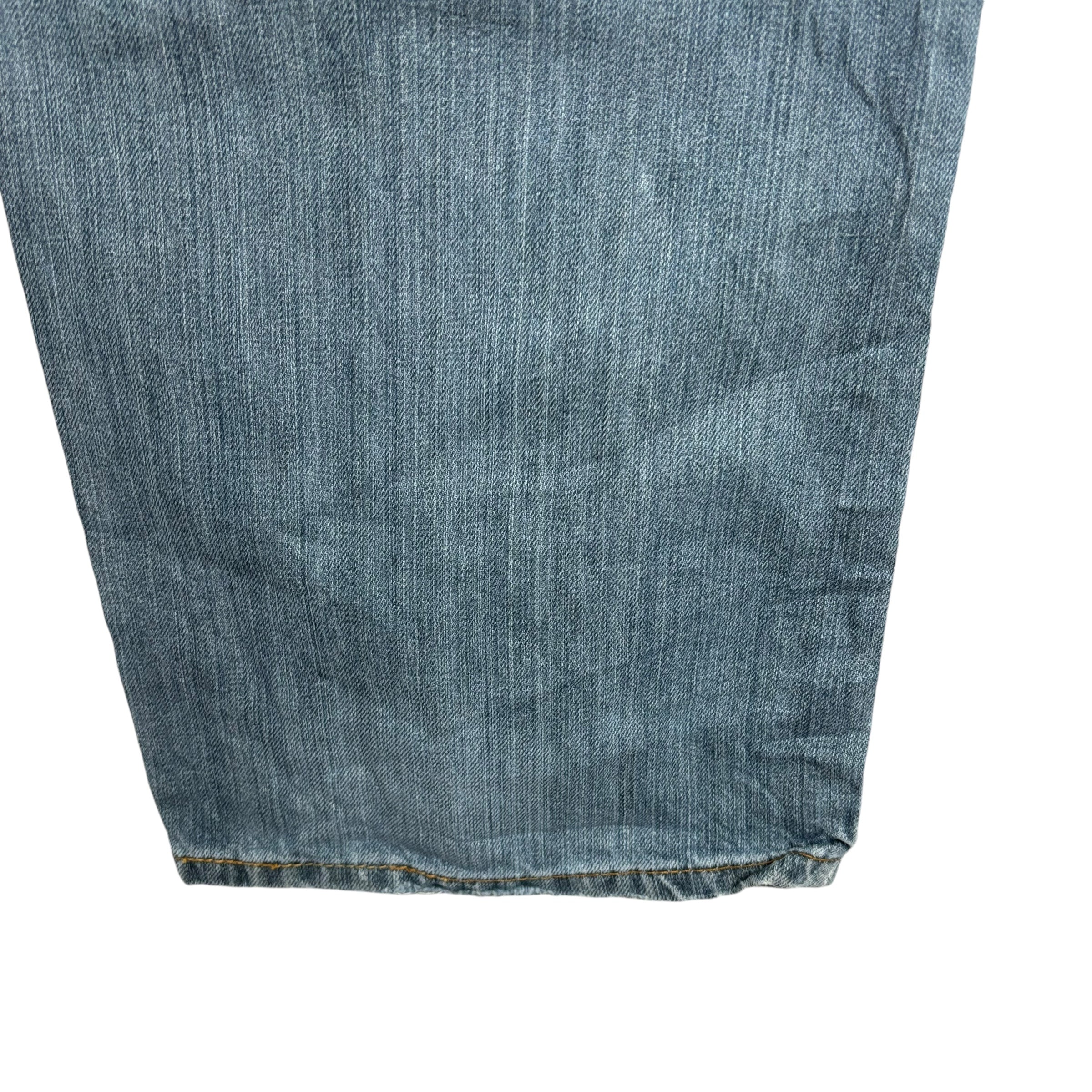 Levis 559 Jeans W40 L32 Mens Dark Blue Baggy Relaxed Straight Fit Vintage Denim