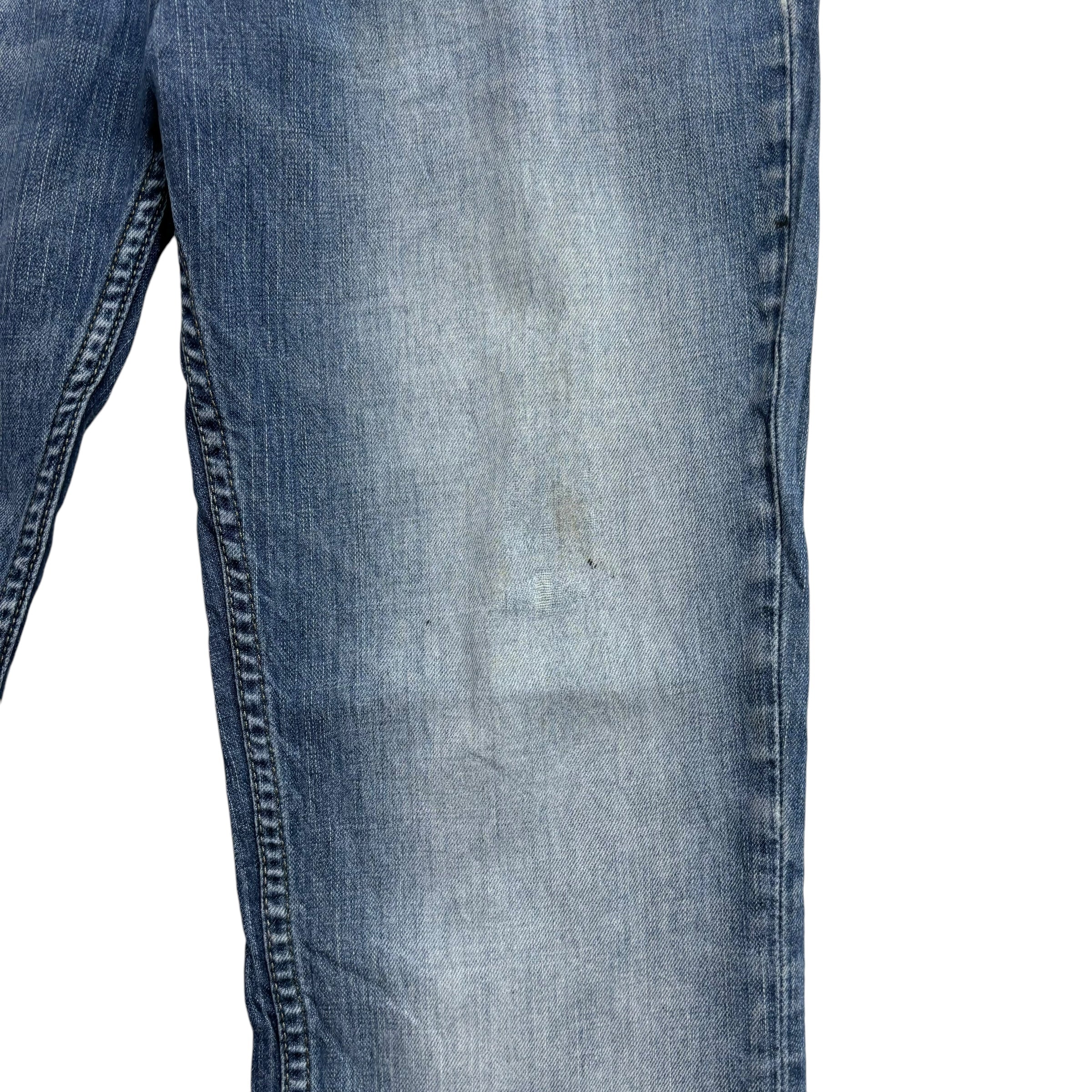 Levis 511 Jeans W34 L30 Mens Mid Blue Slim Fit Denim