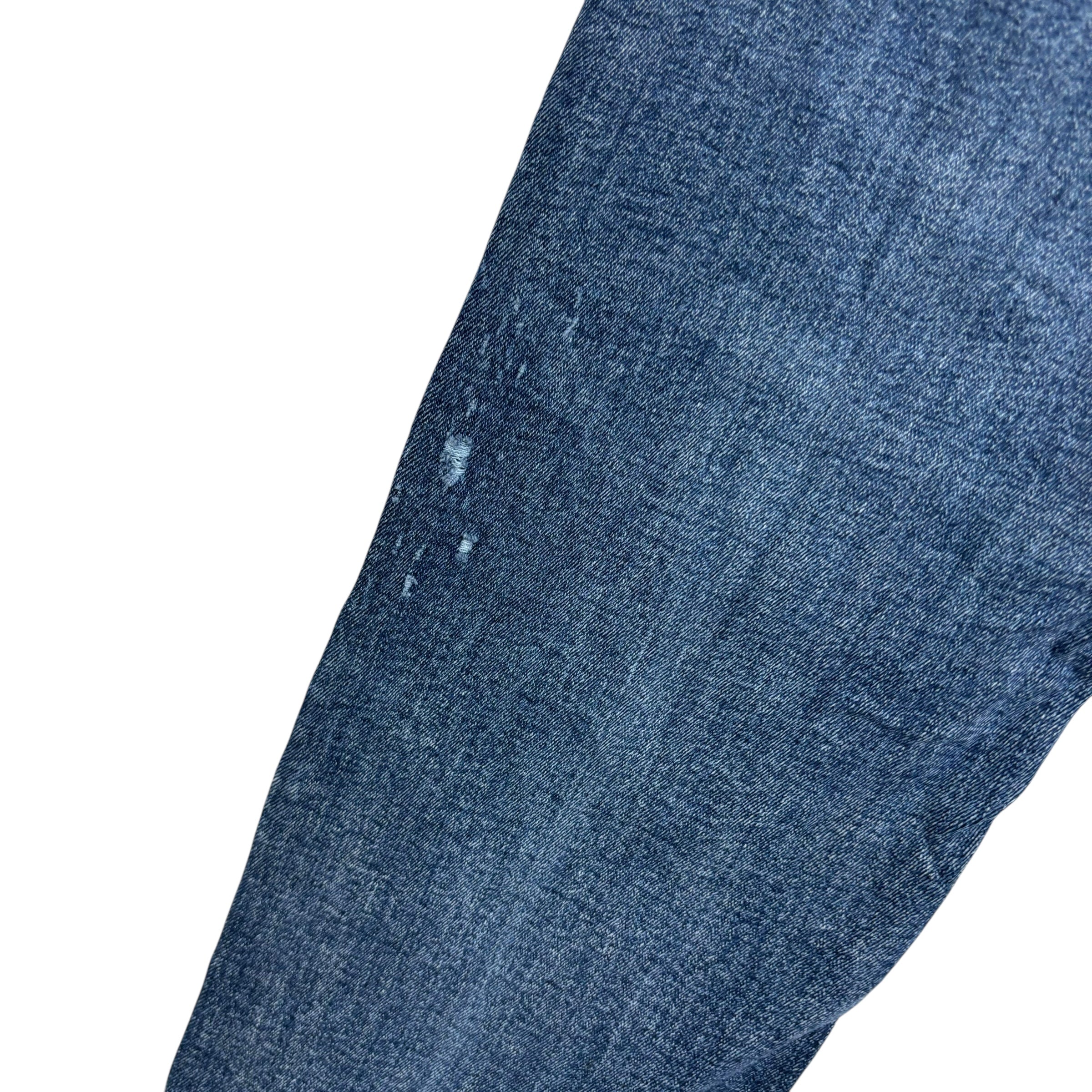 Levis 511 Jeans W30 L30 Mens Mid Blue Slim Fit Stretch Denim