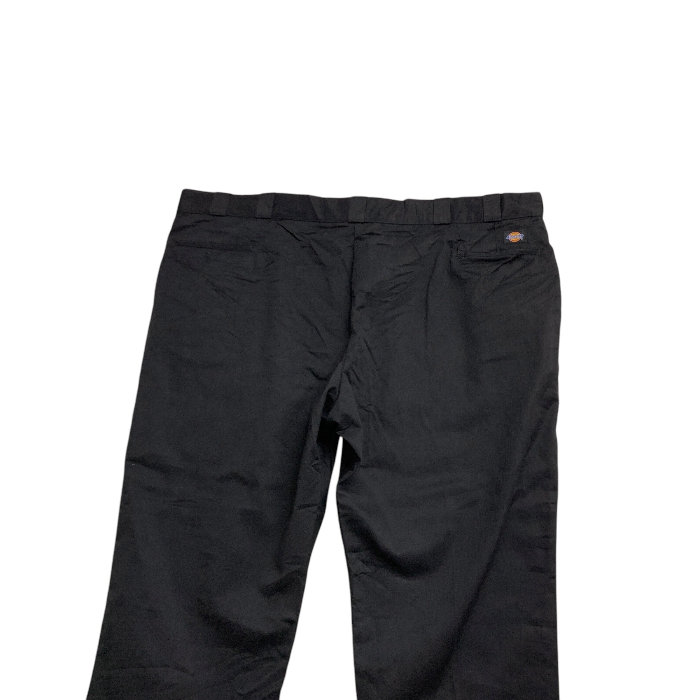 Dickies 874 Trousers W52 L30 Mens Black Pants Original Straight USA Made Workwea