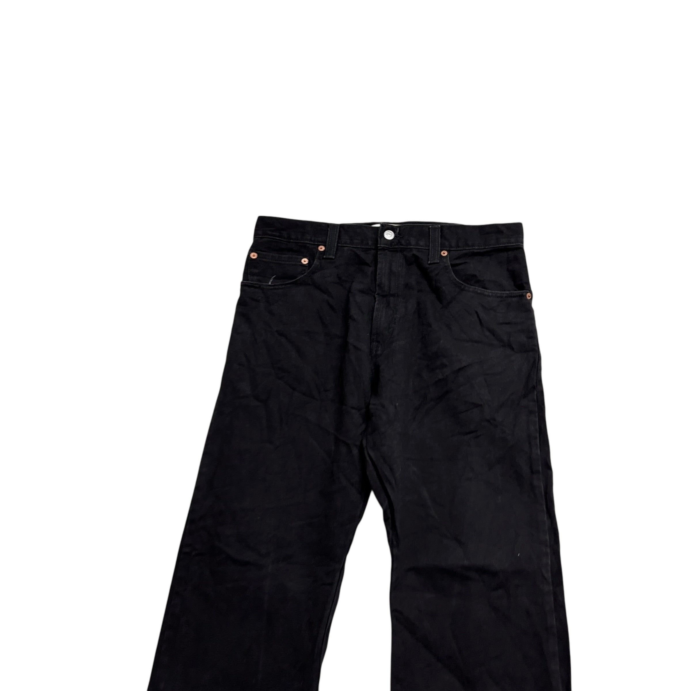 Levis 517 Jeans W34 L32 Mens Black Regular Bootcut Fit Vintage Denim (E)