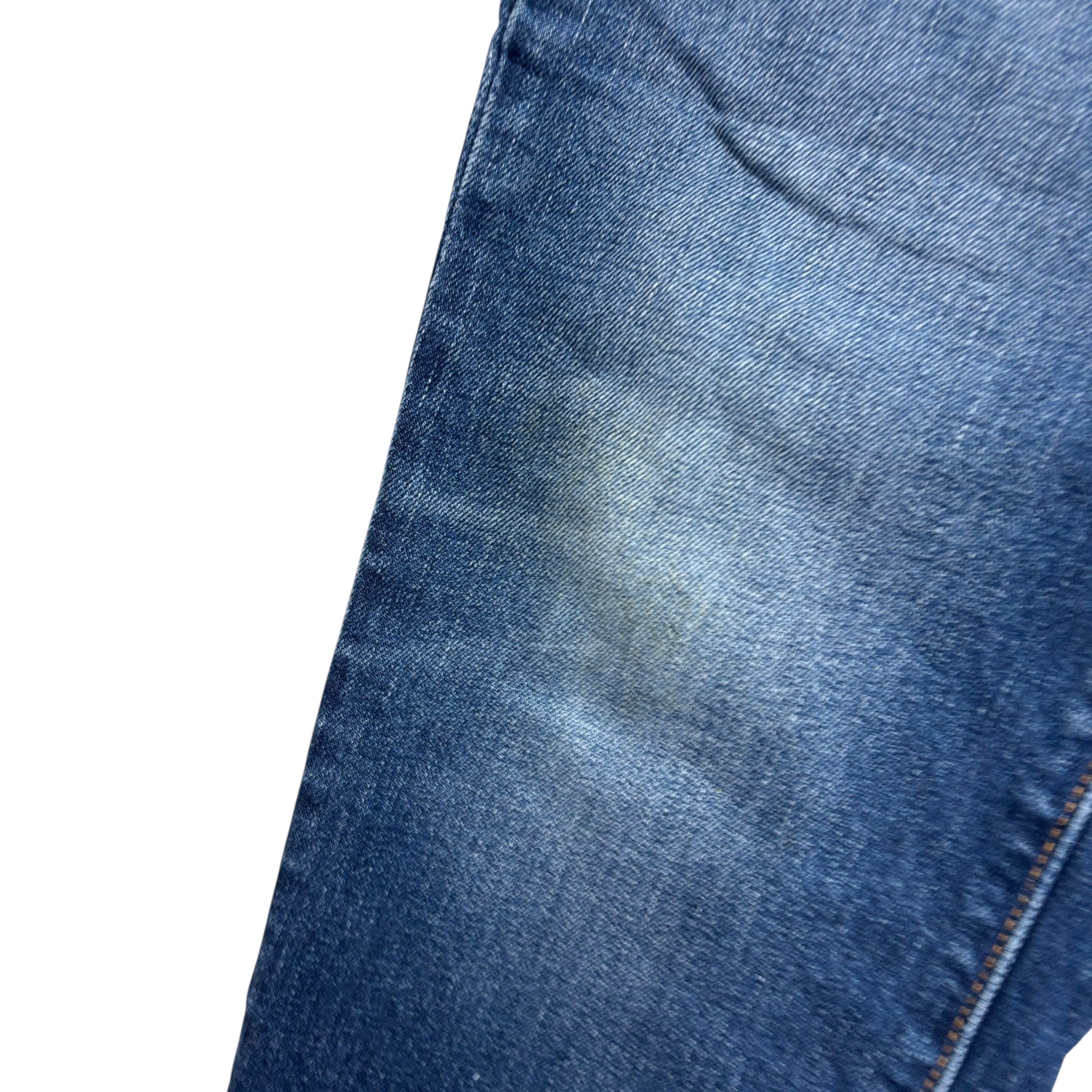 Levis 511 Jeans W33 L32 Mens Mid Blue Slim Fit Stretch Denim