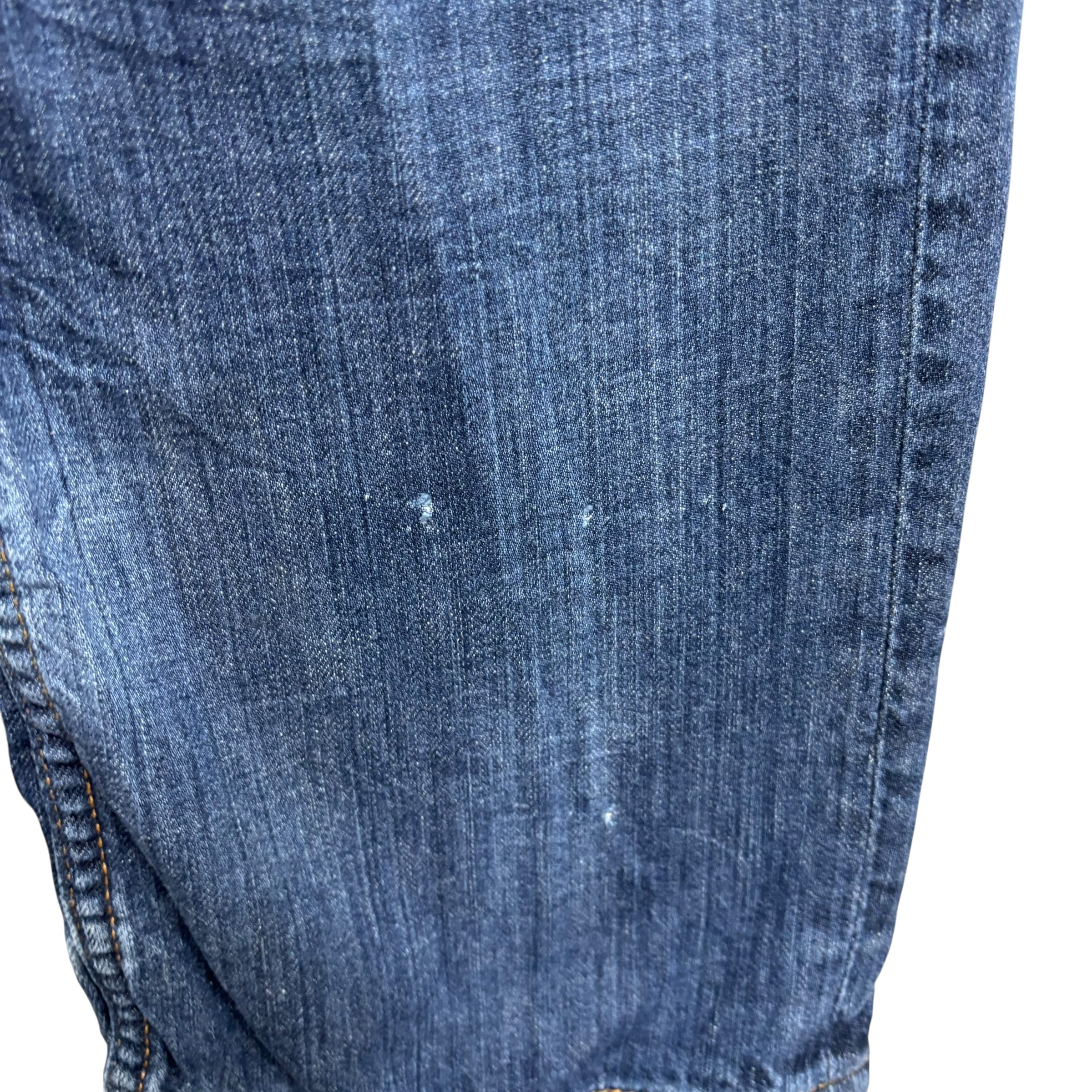 Levis 514 Jeans W32 L32 Mens Dark Blue Regular Straight Fit Denim