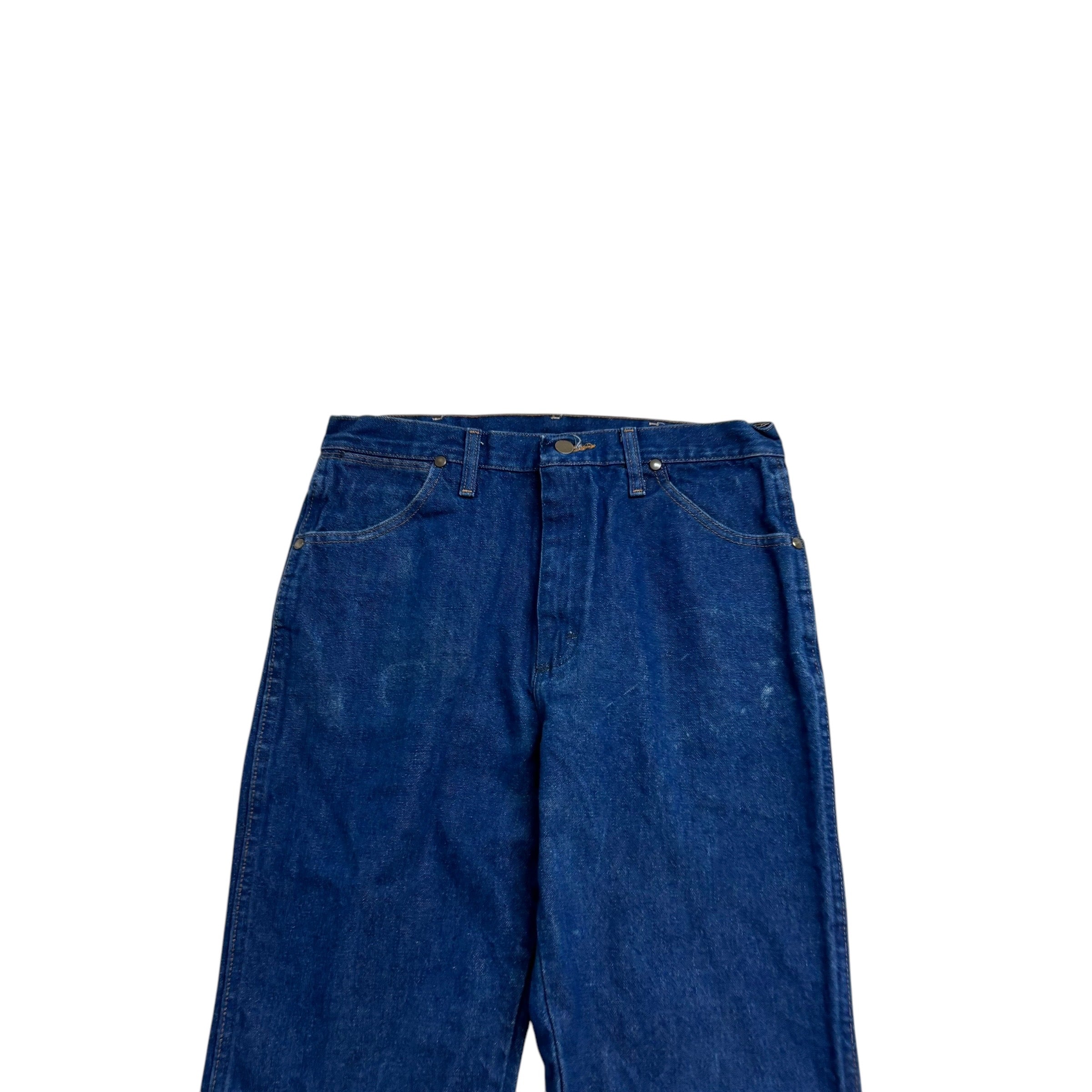 Wrangler Jeans Cowboy Cut W31 L34 Mens Dark Blue 936 Slim Fit Denim