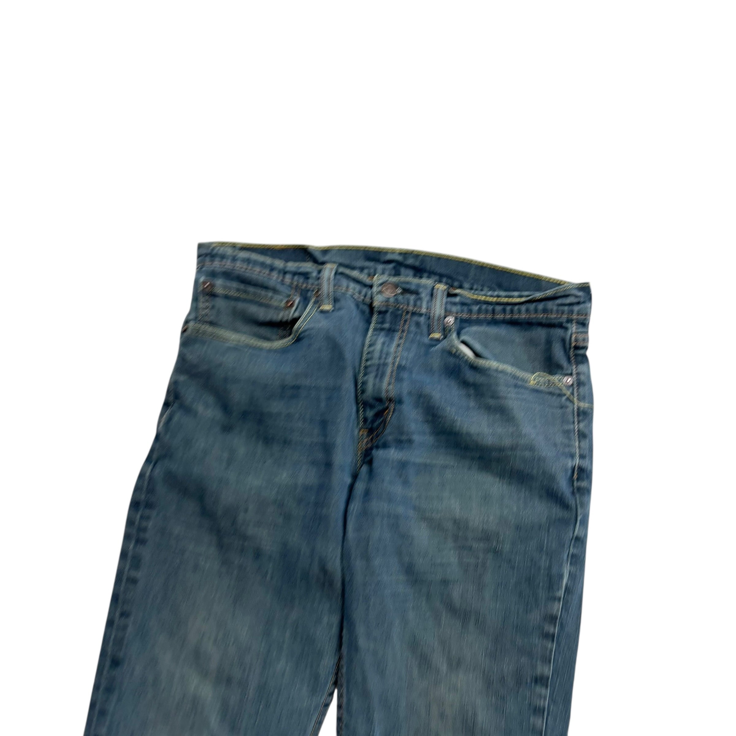 Levis 511 Jeans W32 L30 Mens Blue Slim Fit Stretch Denim (F)