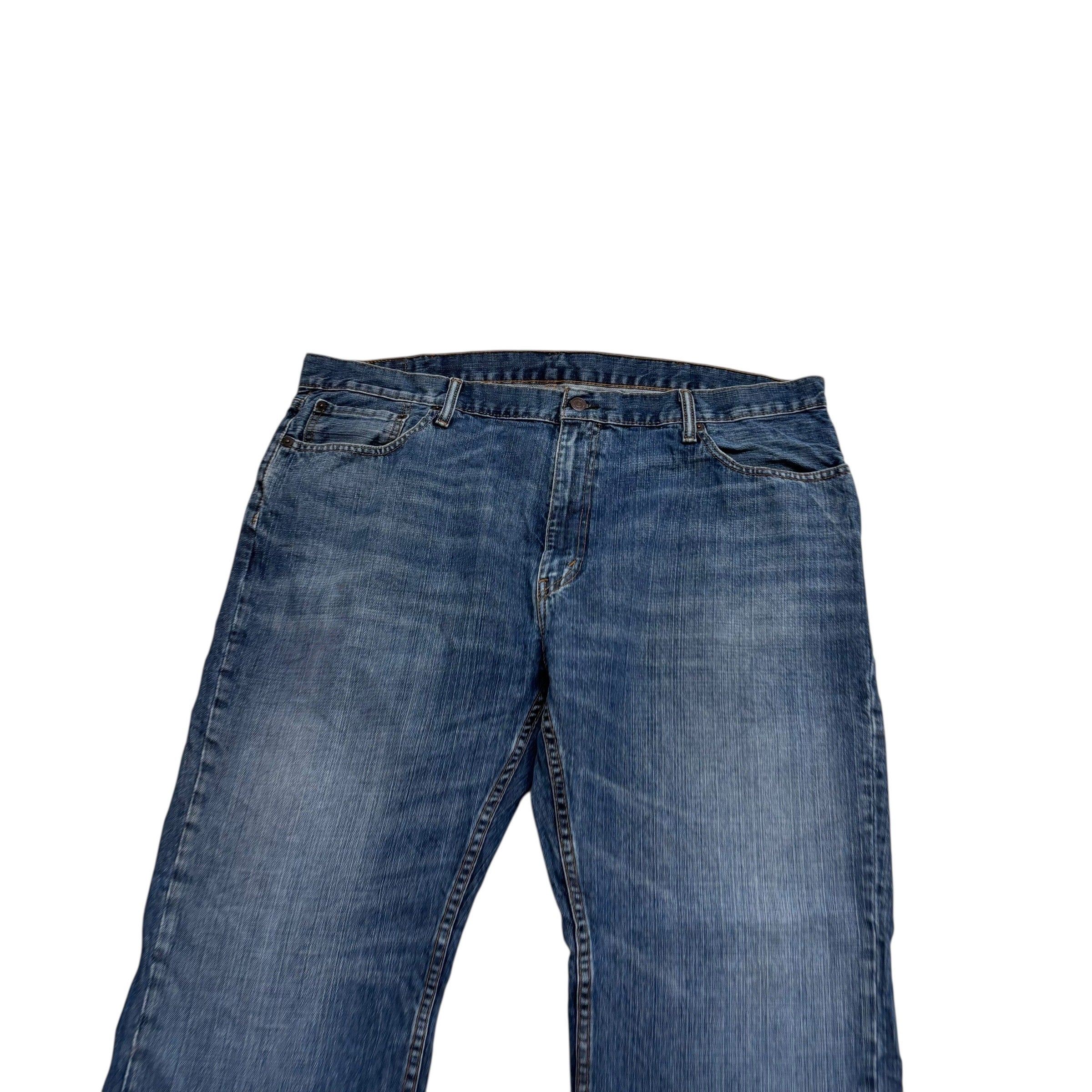 Levis 559 Jeans W42 L30 Mens Mid Blue Baggy Relaxed Straight Fit Denim