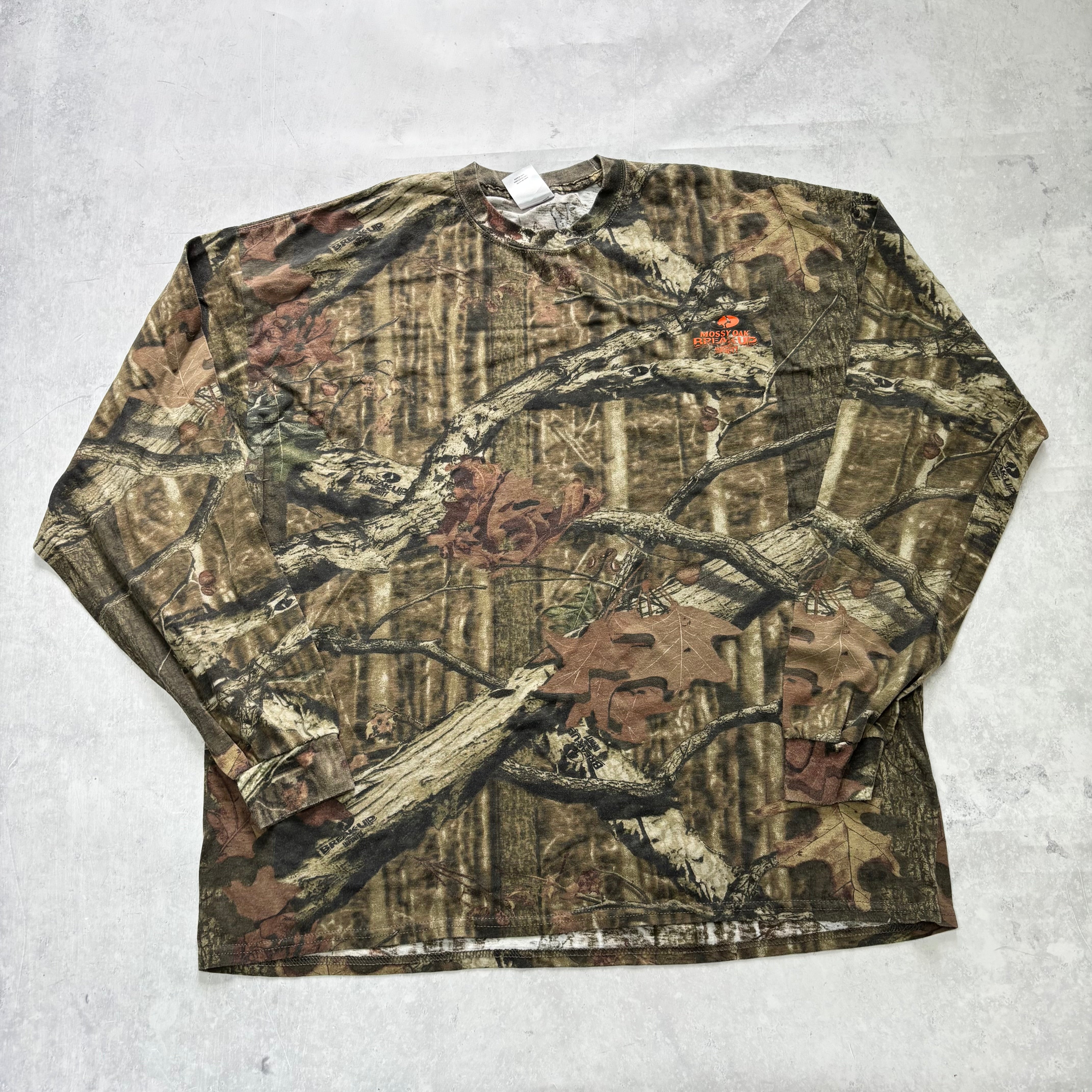 RealTree T Shirt Mens XXL Camo Y2K Hunting Long Sleeve Mossy Oak (E)