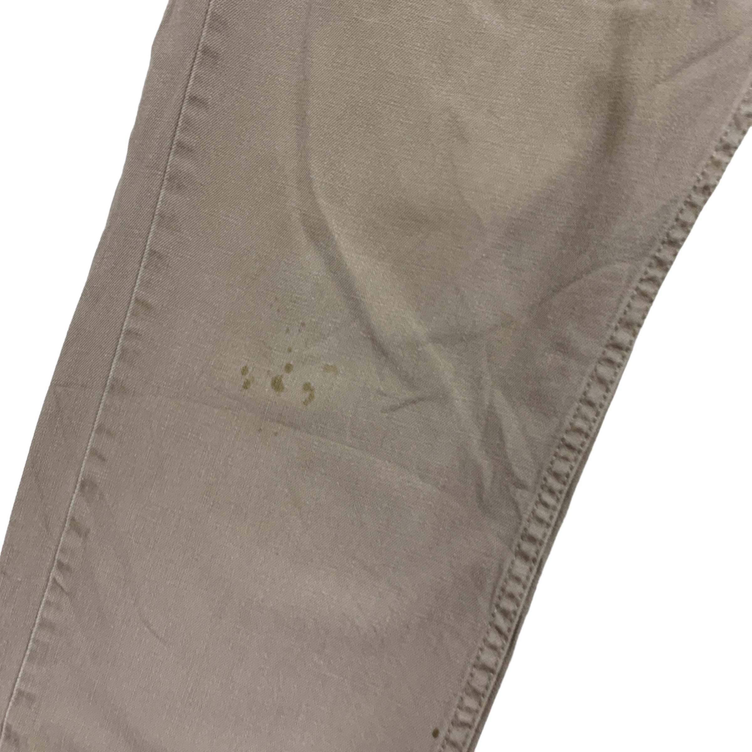 Levis 559 Trousers W36 L30 Mens Beige Tan Baggy Relaxed Fit Cotton Pants