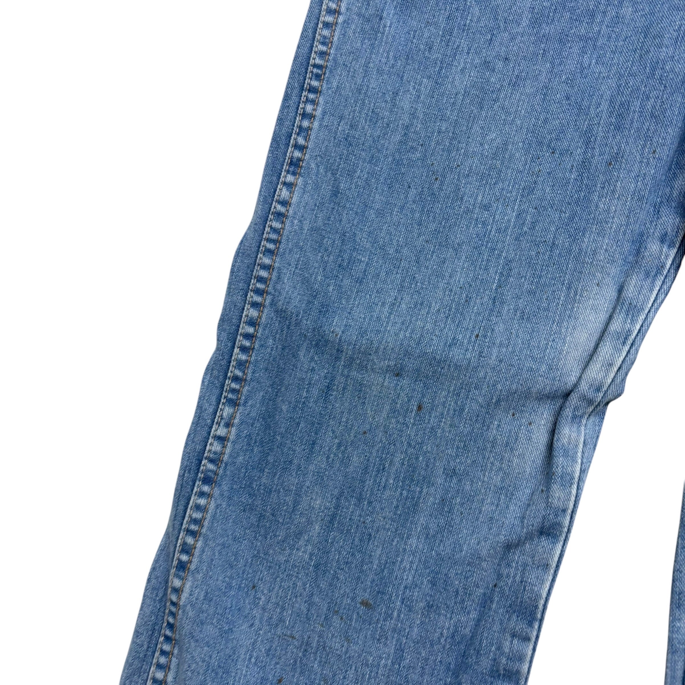 Wrangler Texas Jeans W30 L34 Mens Light Blue Regular Straight Fit Denim (F)