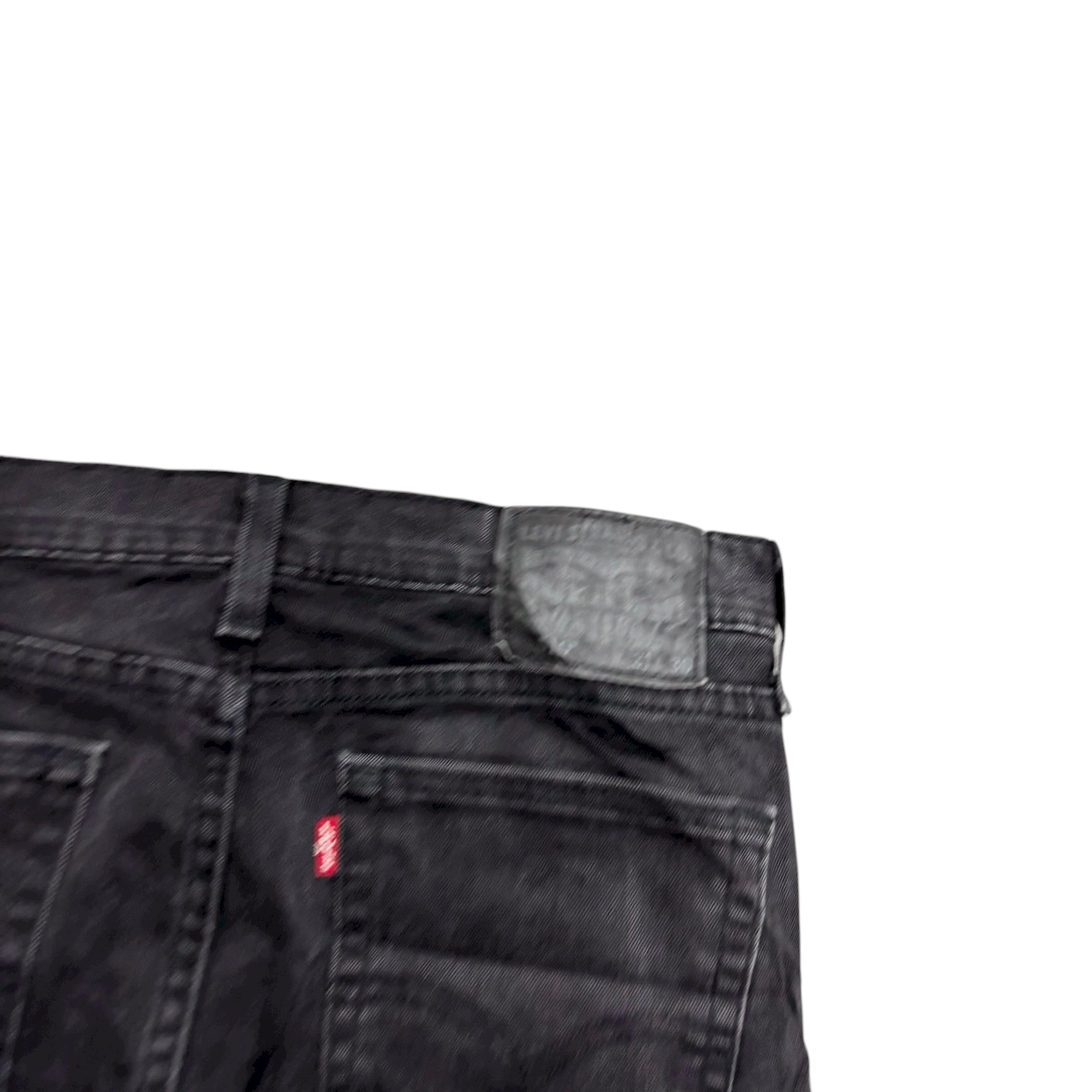 Levis 510 Jeans W30 L29 Mens Black Skinny Fit Stretch Denim