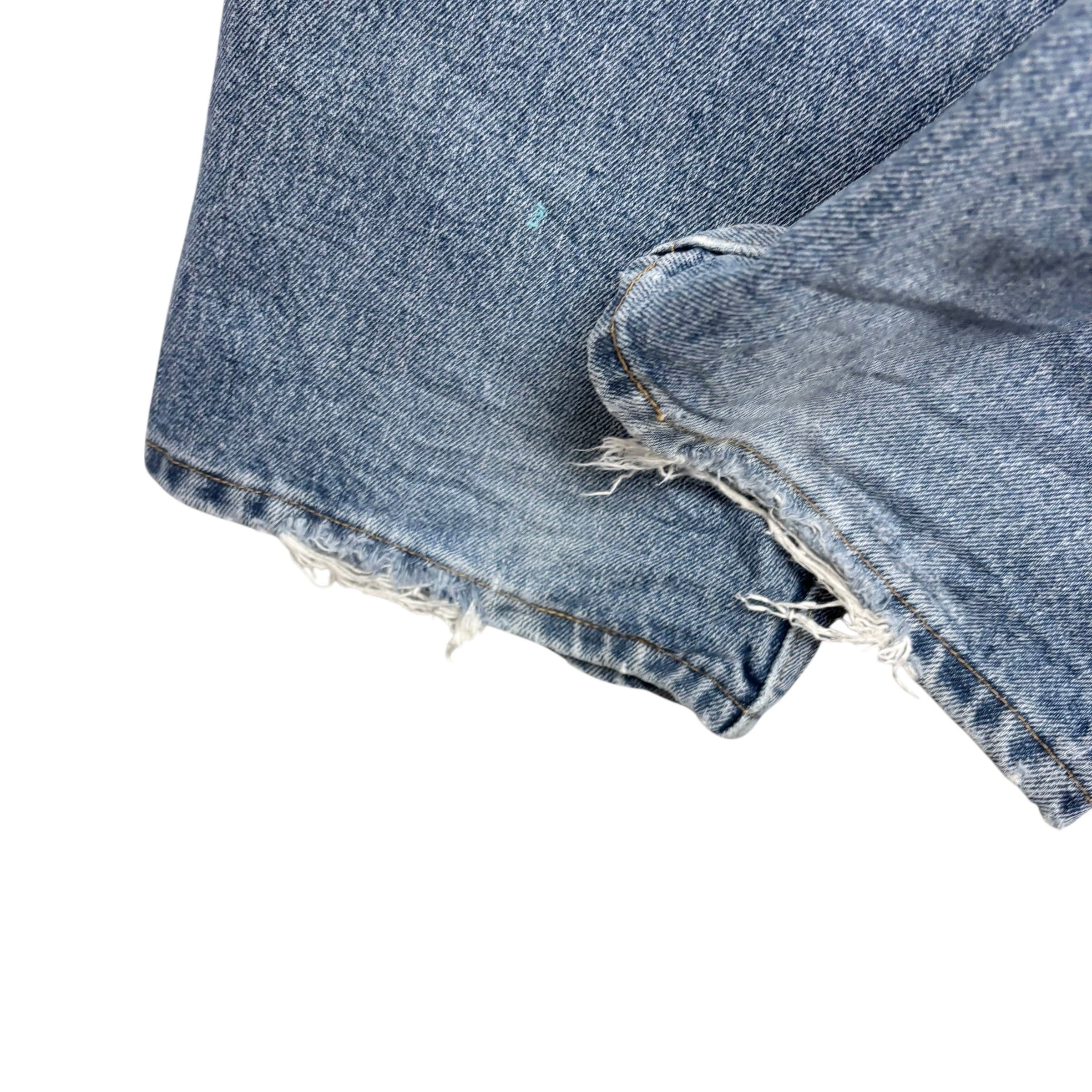 Wrangler Jeans W40 L30 Mens Light Blue Relaxed Straight Fit Denim (F)