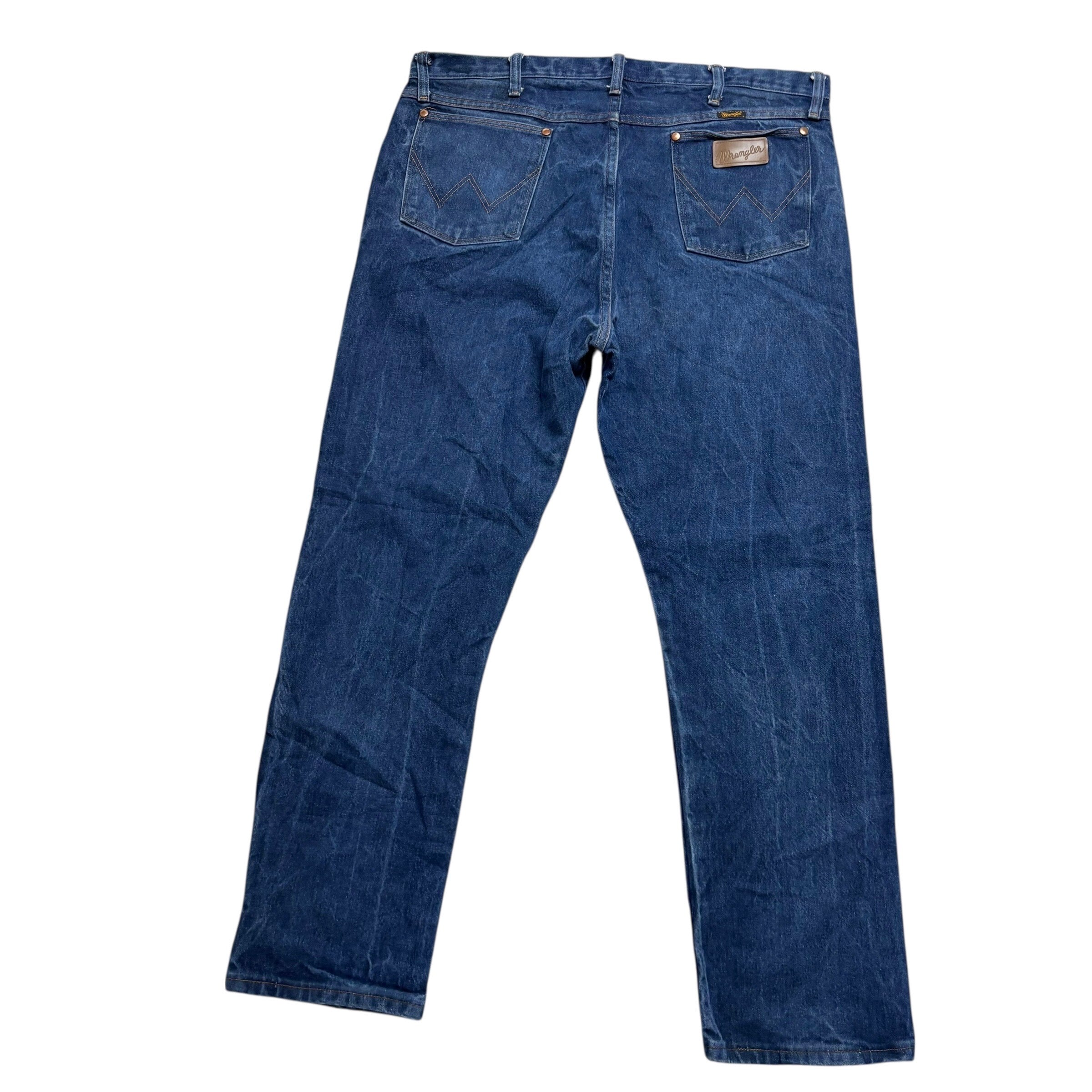 Wrangler Jeans Cowboy Cut W40 L32 Mens Mid Blue 13MWZ Original Fit Denim