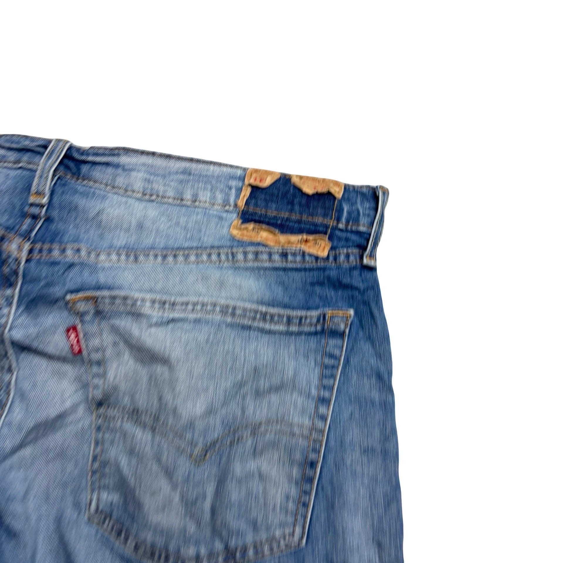 Levis 559 Jeans W36 L30 Mens Mid Blue Relaxed Straight Fit Stretch Denim