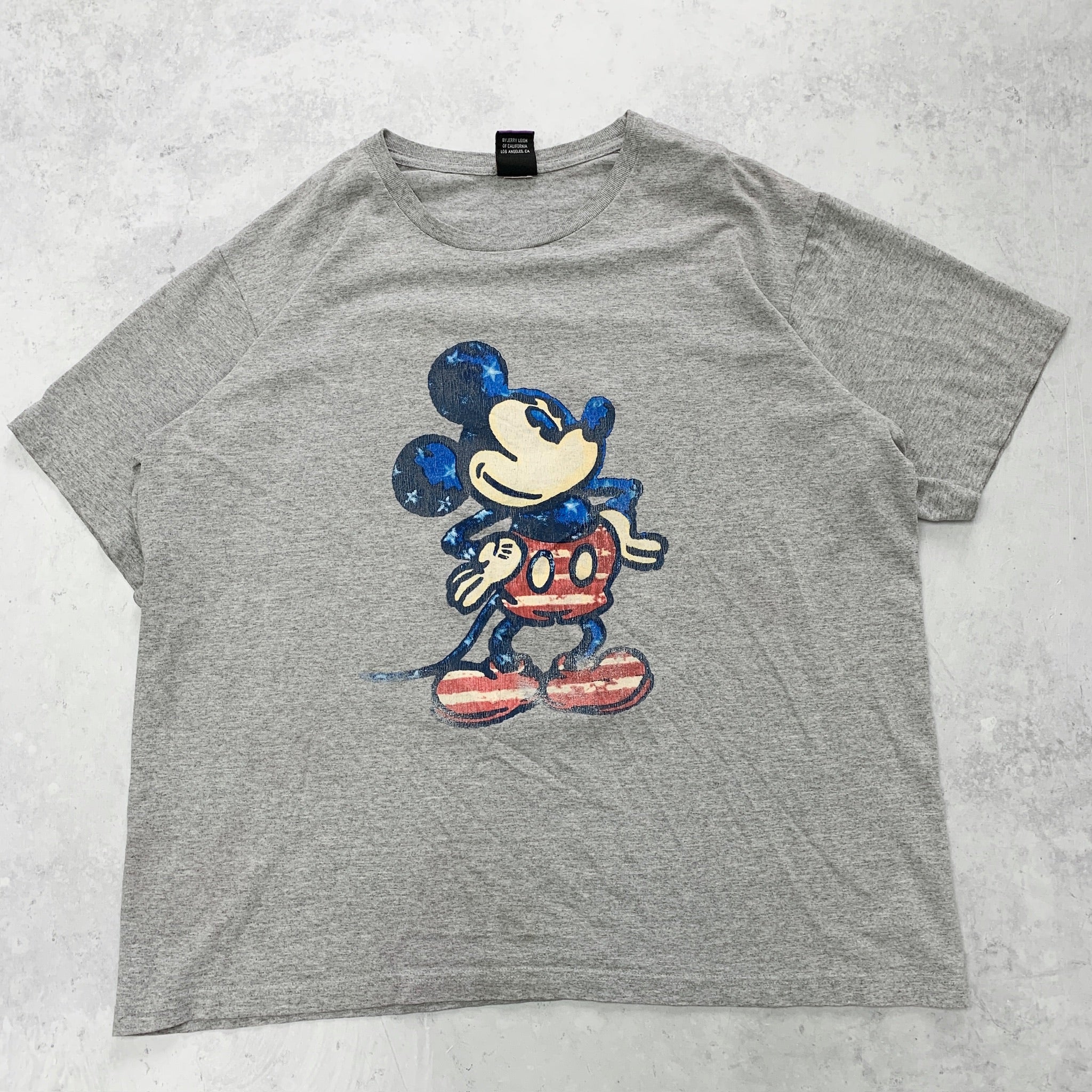 Vintage T Shirt Womens 3XL Grey Mickey Disney Cartoon 90s Graphic Print