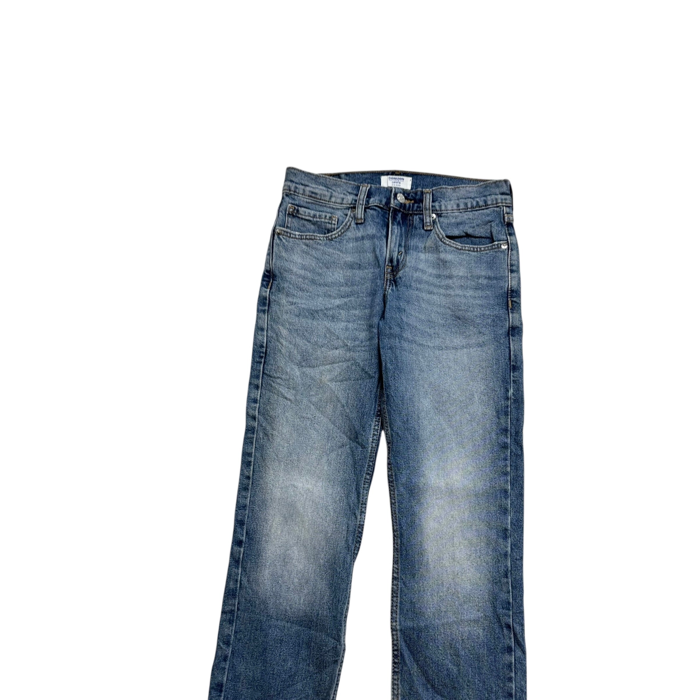 Levis Denizen Jeans W28 L30 Mens Mid Blue Slim Fit Stretch Denim.