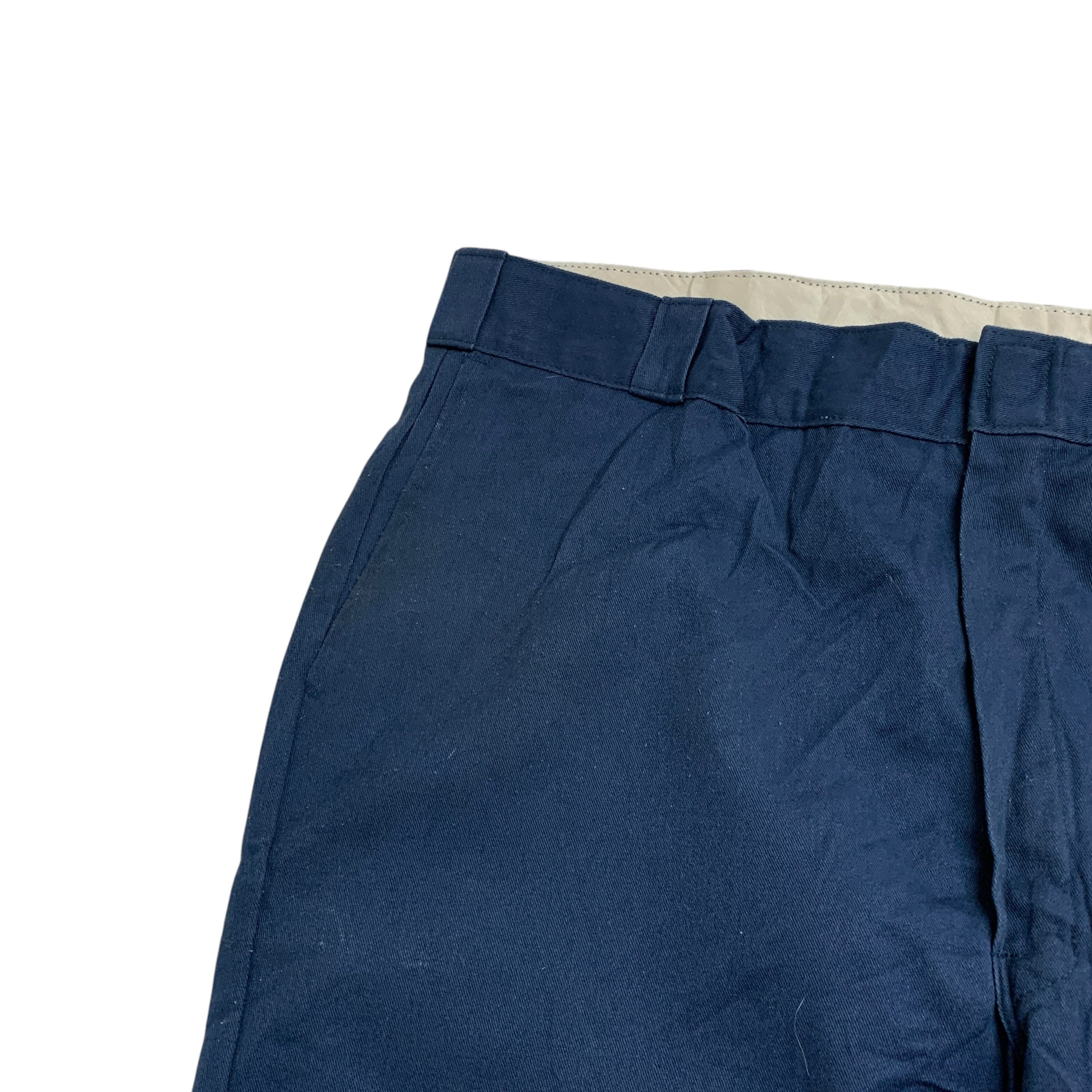 Dickies 874 Trousers W42 L30 Mens Blue Pants Original Straight Fit Workwear