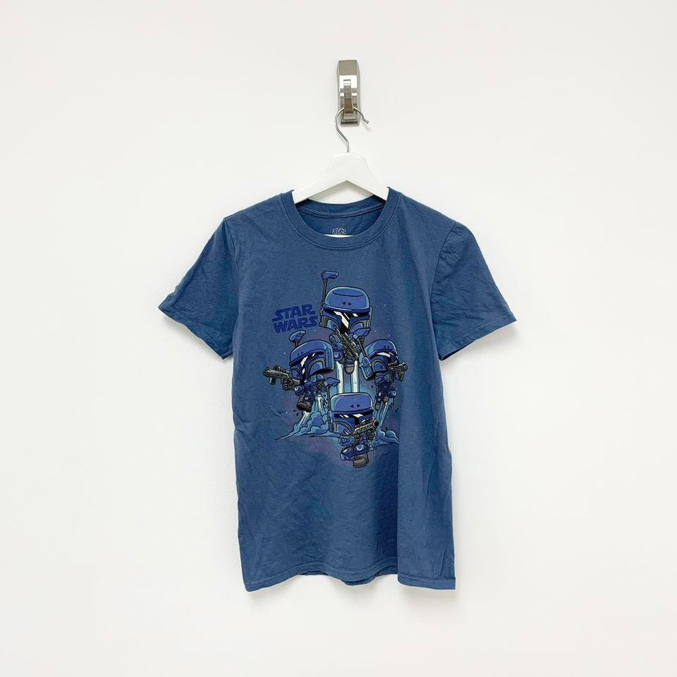 Blue Star Wars T Shirt Small