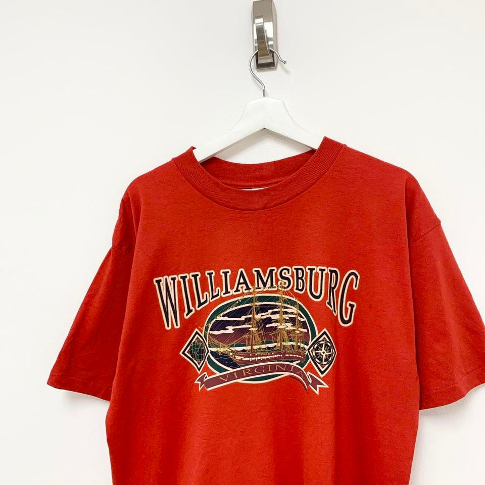 Vintage 90s USA Graphic Tourist T Shirt Large