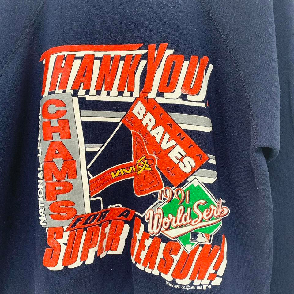 Vintage USA MLB Baseball Sweatshirt Medium