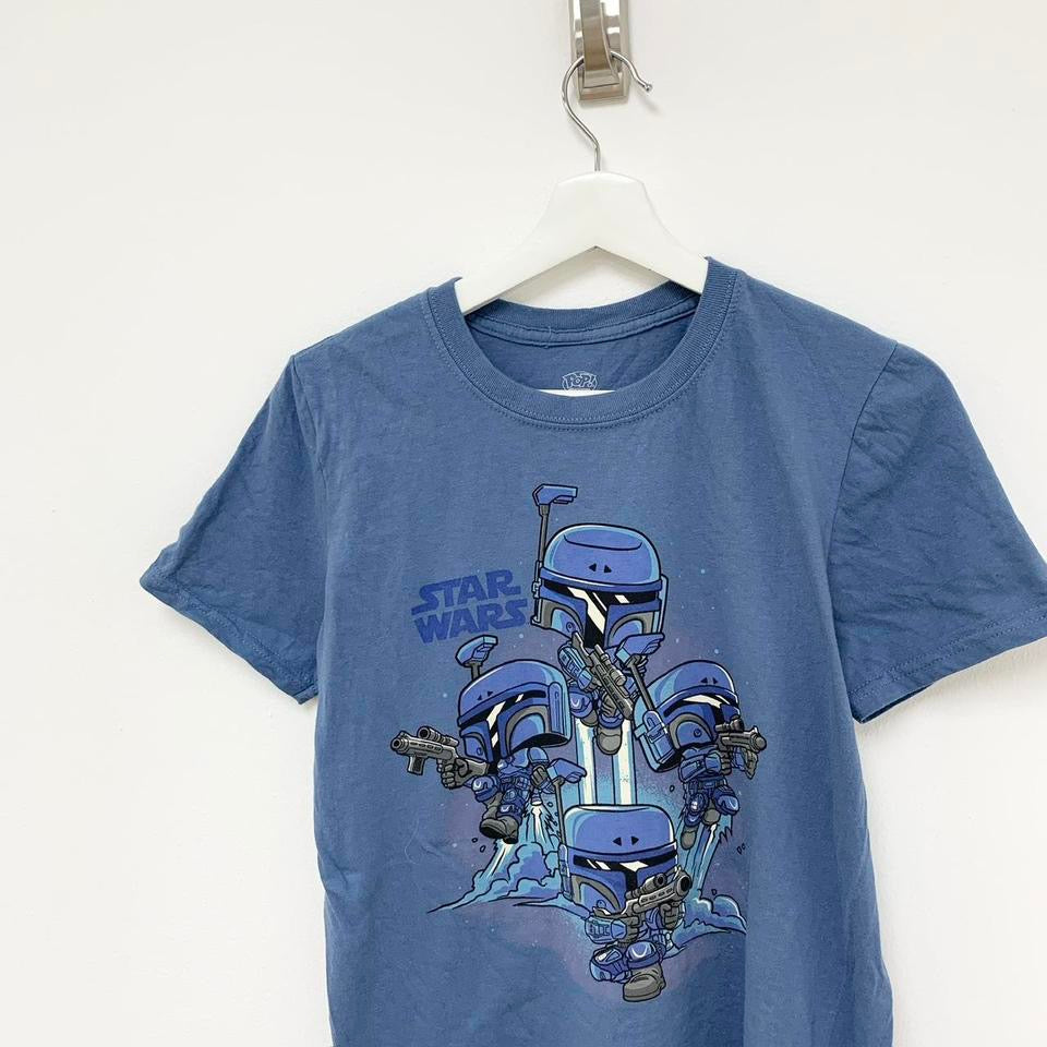 Blue Star Wars T Shirt Small