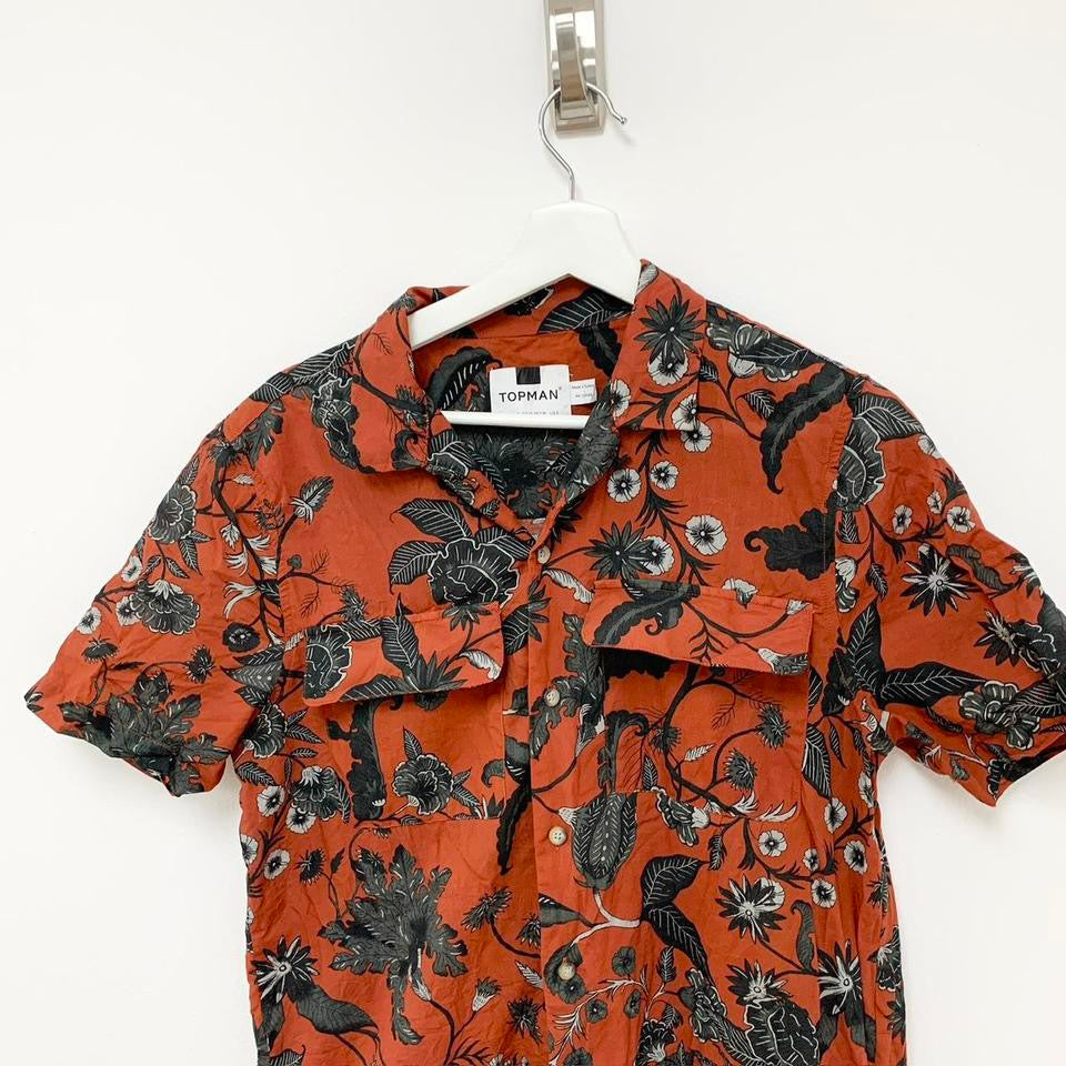 Topman Hawaiian Shirt Small