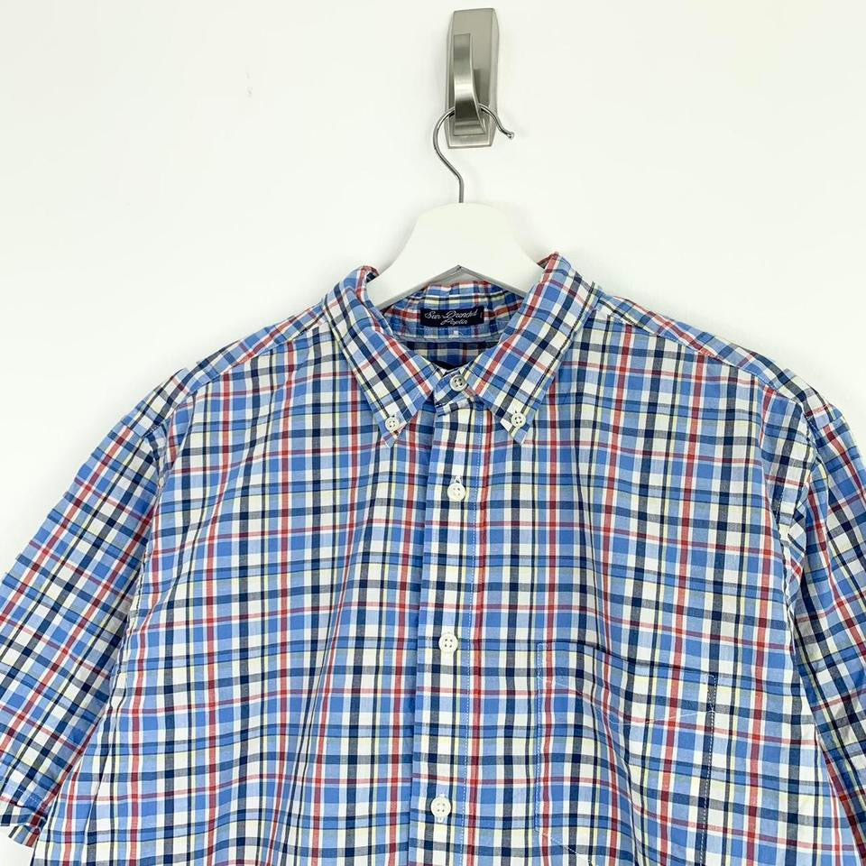 Vintage Chaps Short Sleeve Shirt Large