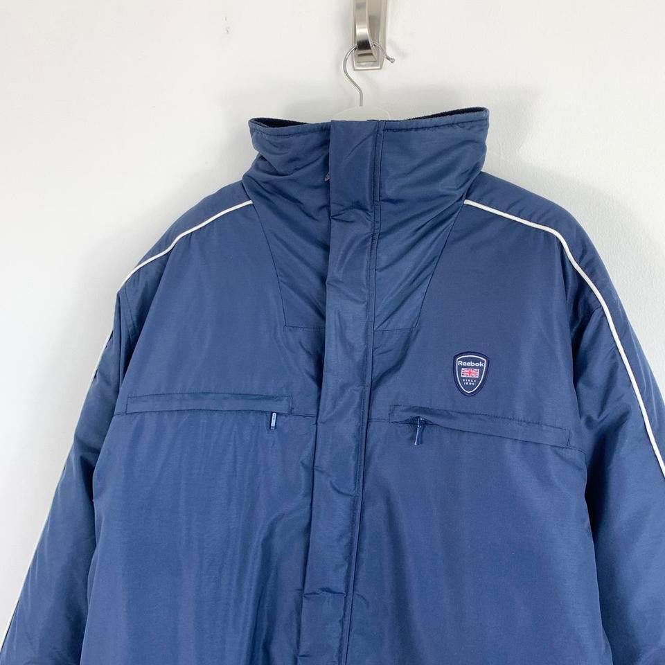 Vintage Reebok Puffer Jacket Medium